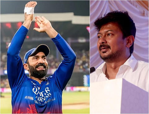 தினேஷ் கார்த்திக் ஓய்வு - அமைச்சர் உதயநிதி வாழ்த்து