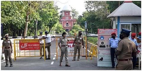 தென் சென்னை தொகுதி வாக்குகள் எண்ணப்படும் அண்ணா பல்கலைக்கழகம்
