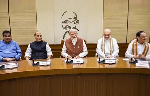 அமித் ஷா, ராஜ்நாத், நிர்மலாவுக்கு மாற்றமில்லை; நட்டாவுக்கு சுகாதாரம்: மோடி 3.0-ல் யாருக்கு எந்தத் துறை?