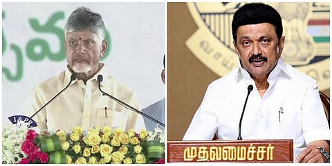 ஆந்திர முதல்வராக பதவியேற்ற சந்திரபாபு நாயுடுவுக்கு முதல்வர் ஸ்டாலின் வாழ்த்து