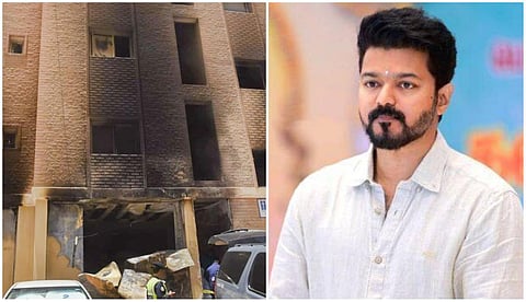 குவைத் தீ விபத்து: த.வெ.க தலைவர் விஜய் இரங்கல்