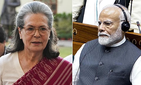 சோனியா காந்தி, நரேந்திர மோடி | கோப்புப் படங்கள்