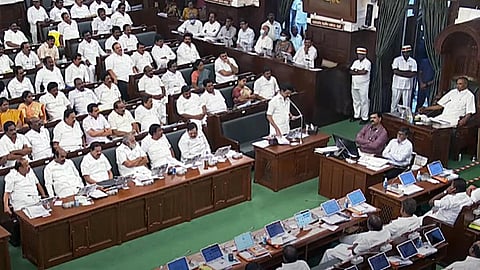 தேதி குறிப்பிடாமல் பேரவை ஒத்திவைப்பு: பேரவை தலைவர் அப்பாவு அறிவிப்பு