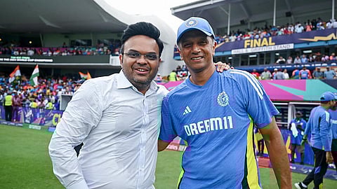 ஜெய் ஷா மற்றும் ராகுல் திராவிட்