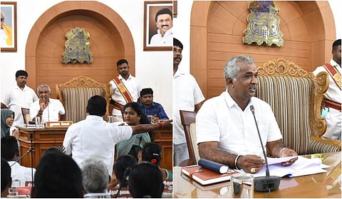 கோவை மாமன்றக் கூட்டம்