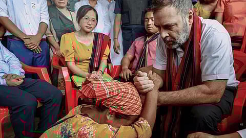 “உங்கள் சகோதரனாக வந்துள்ளேன்” - மணிப்பூர் மக்களுக்கு ராகுல் காந்தி நேரில் ஆறுதல்