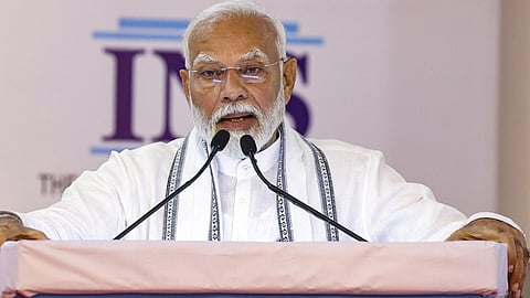 ஐஎன்எஸ் கட்டிட திறப்பு விழாவில் பேசிய பிரதமர் மோடி