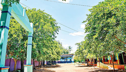 கல்லல் ஊராட்சி ஒன்றியத் தொடக்கப் பள்ளி.