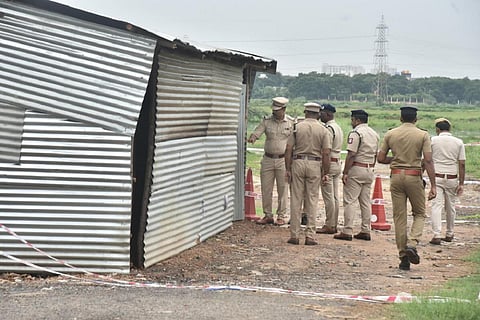 என்கவுன்ட்டர் நடந்த பகுதி.