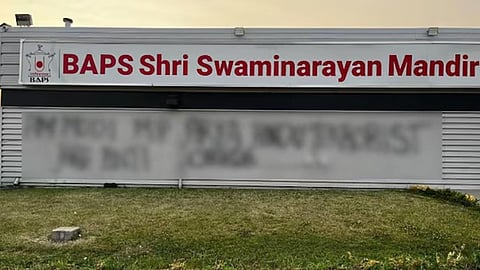 கனடாவில் இந்து கோயில் சேதம்: விஸ்வ ஹிந்து பரிஷத் கண்டனம்