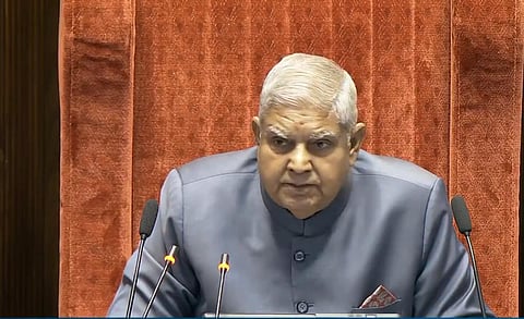 நாடாளுமன்ற இடையூறுகளை ஆயுதமாக்குவது ஜனநாயகத்துக்கு அச்சுறுத்தலாக அமையும்: ஜக்தீப் தன்கர்