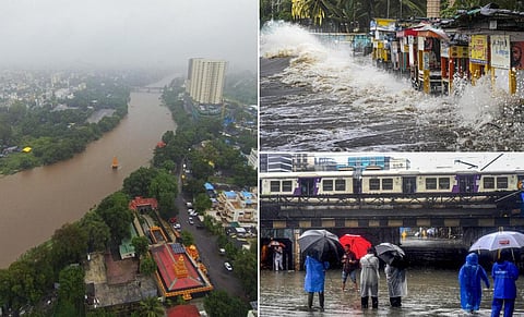 வெள்ளத்தில் மிதக்கும் புனே, மும்பை நகரம்