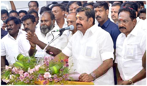 எடப்பாடி பழனிசாமி | கோப்புப் படம்