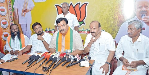 பாஜக மேலிட இணை பொறுப்பாளர் சுதாகர்ரெட்டி