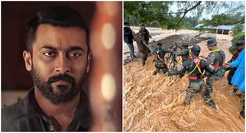 "இதயம் நொறுங்குகிறது" - வயநாடு நிலச்சரிவு துயரம் குறித்து சூர்யா கவலை