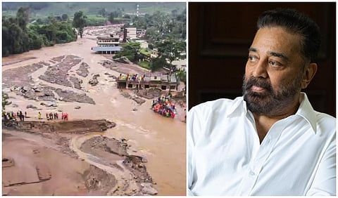 கமல்ஹாசன் ரூ.25 லட்சம் நிவாரண நிதி அளிப்பு | வயநாடு நிலச்சரிவு