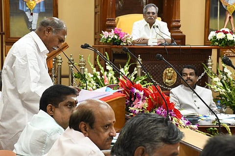 அரசுப் பள்ளி மாணவர்களுக்கு 3 ஆண்டுகளுக்கு மாதம் ரூ.1,000 கல்லூரி உதவித்தொகை: புதுச்சேரி பட்ஜெட்டில் அறிவிப்பு