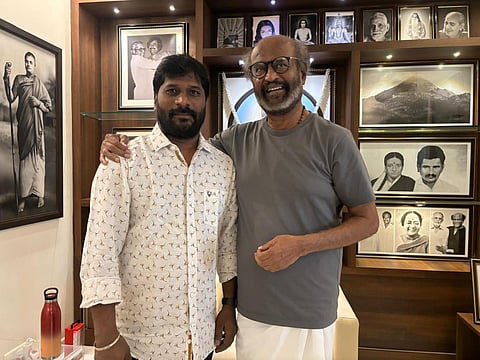 “ரஜினியுடனான சந்திப்பு ஒரு நாவல் வாசிப்பதை போல் இருந்தது” - இயக்குநர் நிதிலன்