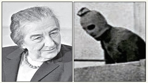 கோல்டா மேயர் அடுத்த படம்: முனிச் ஒலிம்பிக் போட்டியில் தாக்குதலில் ஈடுபட்ட பாலஸ்தீன தீவிரவாதி.