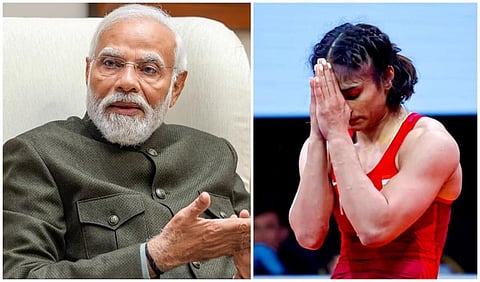 பிரதமர் மோடி - வினேஷ் போகத்