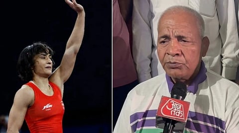 “ஓய்வு முடிவை திரும்பப்பெற வேண்டும்” - வினேஷ் போகத்துக்கு சிறுவயது பயிற்சியாளர் கோரிக்கை