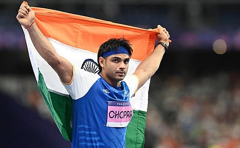 ஒலிம்பிக்கில் வெள்ளி பதக்கம் வென்ற நீரஜ் சோப்ராவுக்கு தலைவர்கள் வாழ்த்து