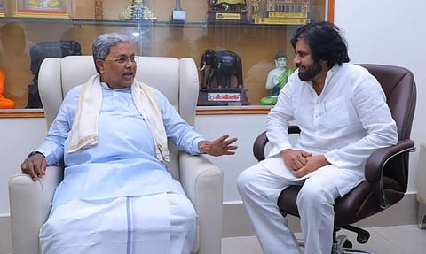 பவன் கல்யாணின் கோரிக்கையை ஏற்று 8 கும்கி யானைகளை ஆந்திரா அனுப்பிய சித்தராமையா