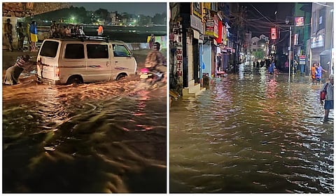 மதுரையில் வெளுத்துக் கட்டிய கடும்மழை