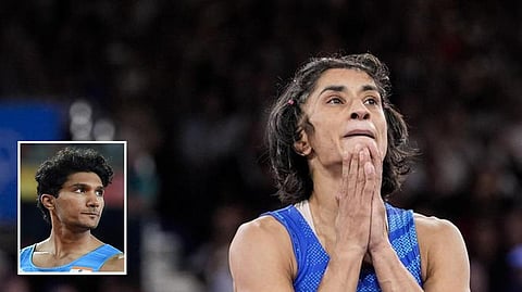 வினேஷ் போகத் | உள்படம்: தேஜஸ்வின் சங்கர்