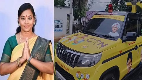 பழங்குடி மக்கள் பயன்பாட்டுக்காக தனது காரை ஆம்புலன்ஸாக மாற்றிய எம்எல்ஏ @ ஆந்திரா