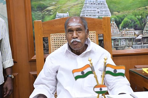 புதுச்சேரியில் ரேஷன் கார்டுதாரர்களுக்கு ஆண்டுக்கு ரூ.5 லட்சம் வரை மருத்துவக் காப்பீடு: முதல்வர் ரங்கசாமி அறிவிப்பு