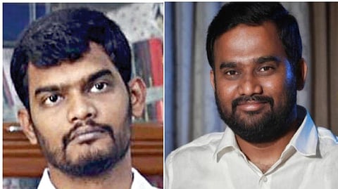 முகமது சலீம் (இடது), ஜாபர் சாதிக் (வலது)