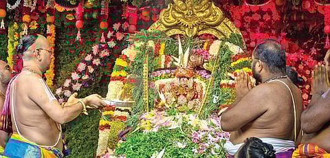 திருச்சானூர் பத்மாவதி தாயார் கோயிலில் வரலட்சுமி விரதம்