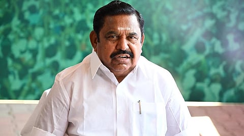 எடப்பாடி பழனிசாமி | கோப்புப்படம்