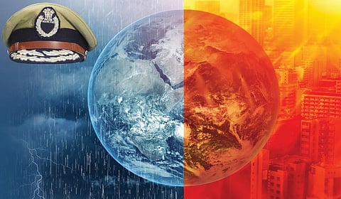 காலநிலை மாற்றத்துக்கு முகங்கொடுக்கும் கடமை காவல் துறைக்கு இல்லையா?