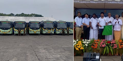 அரசு விரைவுப் போக்குவரத்துக் கழகத்துக்கு ரூ.90.52 கோடியில் 150 புதிய பேருந்துகள்: அமைச்சர் உதயநிதி தொடங்கி வைத்தார்