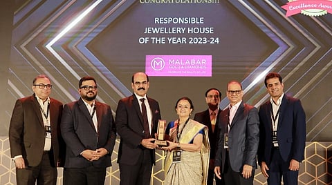 இந்தியா கோல்டு கான்ஃபெரன்ஸ் (IGC) ரெஸ்பான்சிபிள் ஜுவல்லரி ஹவுஸ் விருதை மலபார் கோல்டு & டைமண்ட்ஸ் வென்றது.