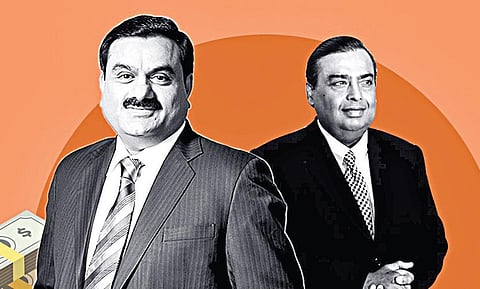 ஹுருன் இந்தியா பணக்காரர் பட்டியலில் அம்பானியை பின்னுக்குத் தள்ளிய அதானி