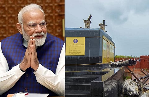 “சத்ரபதி சிவாஜி சிலை உடைந்ததற்காக மன்னிப்புக் கோருகிறேன்” - பிரதமர் மோடி