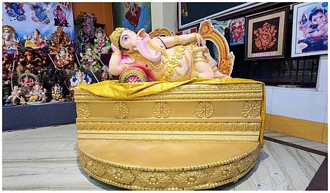 தாம்பரம் அருகே சிட்லபாக்கத்தில் 21,000 விநாயகர் சிலைகளுடன் கண்காட்சி: 11 நாட்கள் நடைபெறுகிறது