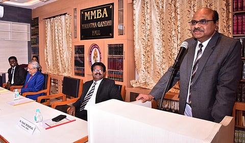 உயர்நீதிமன்ற டிஜிட்டல் நூலக திறப்பு விழாவில் தலைமை நீதிபதி டி.கிருஷ்ணகுமார்