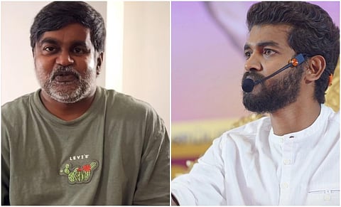 செல்வராகவன் (இடது) | மகாவிஷ்ணு (வலது)