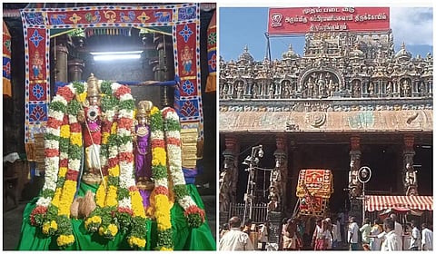 பிட்டுக்கு மண் சுமந்த திருவிளையாடல்: மதுரைக்கு புறப்பட்டார் திருப்பரங்குன்றம் முருகன்