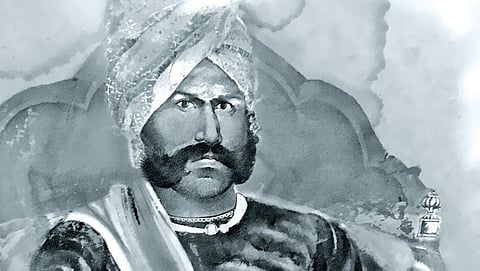 நாடு கடத்தப்பட்ட முதல் இந்திய அரசன்