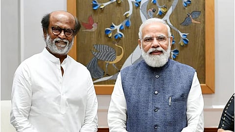 ‘‘ஆரோக்கியத்துடனும் மகிழ்ச்சியுடனும் வாழ பிரார்த்திக்கிறேன்’’ - பிரதமருக்கு ரஜினி பிறந்தநாள் வாழ்த்து