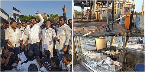 துவாக்குடி சுங்கச்சாவடி உடைப்பு: மமக எம்எல்ஏ உட்பட 300 பேர் மீது வழக்குப் பதிவு