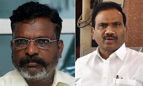 திருமாவளவன், ஆ.ராசா | கோப்புப் படங்கள்