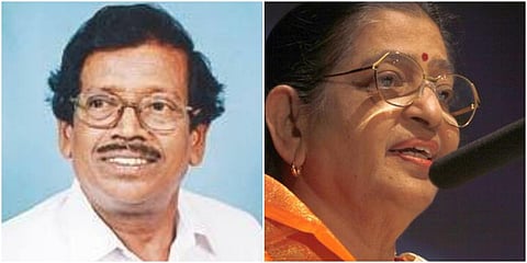 கவிஞர் மு.மேத்தா மற்றும் பாடகர் பி.சுசிலா | கோப்புப்படம்