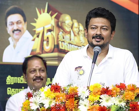 “மக்களவைத் தேர்தலில் திமுக வெற்றி பெற முதல் காரணமே மோடிதான்!” - உதயநிதி பேச்சு