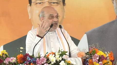 “காஷ்மீரில் மீண்டும் பயங்கரவாதத்தை கொண்டு வர காங்கிரஸ் விரும்புகிறது” - அமித் ஷா